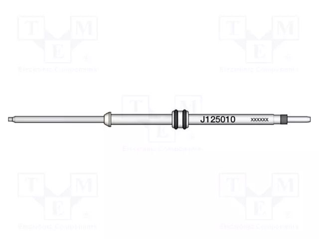 Nozzle: hot air; 1mm; for hot air station JBC TOOLS JBC-J125010
