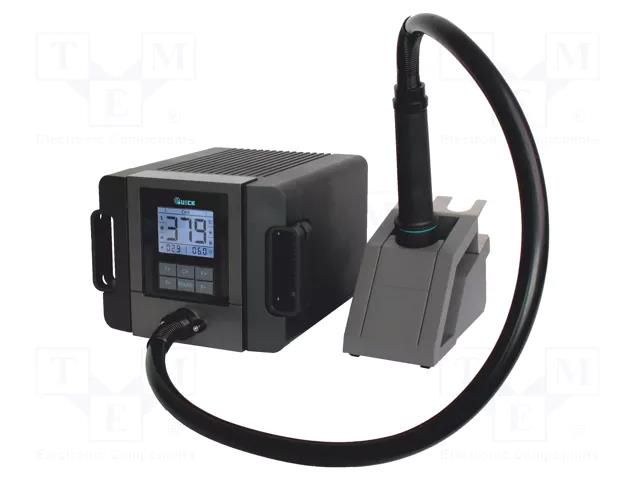 Station: hot air; digital,with push-buttons; 1000W; 100÷500°C QUICK QUICK-TR1300A