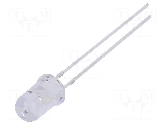 LED; UV; 30°; 12÷20mA; P: 150mW; 380÷390nm; 5VDC; THT; Front: convex OPTOSUPPLY OSV3SL5A31A-5V