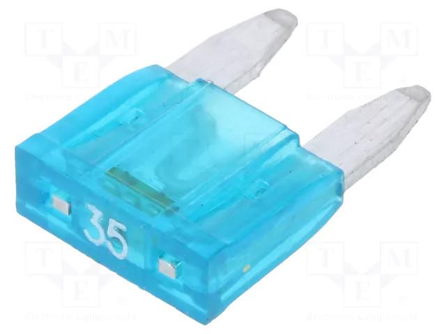 Fuse: fuse; 35A; 32VDC; automotive; 11mm; Mini; MINI OPTIFUSE APM-35A