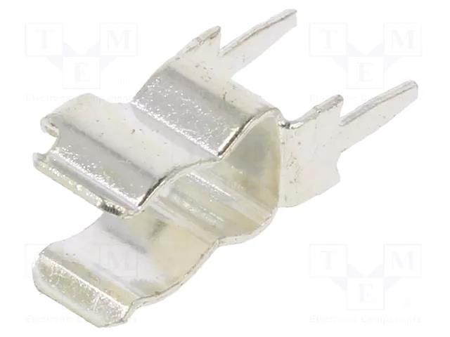 Fuse clips; cylindrical fuses; THT; 5mm; 10A; Plating: tinned; 250V OPTIFUSE CSC-02