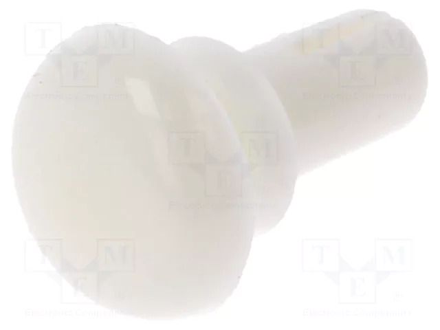 Rivet; polyamide; L.rivet: 5.5mm; white; dismountable,push-in DREMEC DR8G4013.0X4.0W