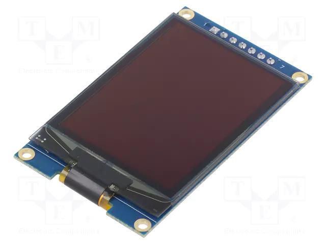 Display: OLED; graphical; 1.92"; 160x128; Dim: 34.9x57.8x5.36mm RAYSTAR OPTRONICS REA160128AYPP3N0