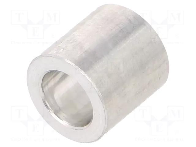 Spacer sleeve; 10mm; cylindrical; aluminium; Out.diam: 10mm DREMEC DR3310/6.2X10