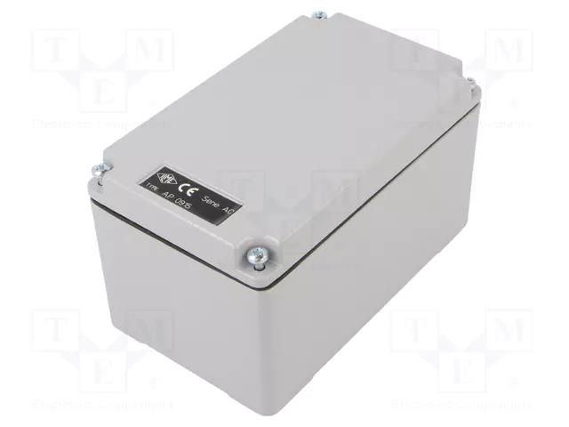 Enclosure: multipurpose; X: 92mm; Y: 152mm; Z: 86mm; aluminium; IP65 ILME ILME-AP0915
