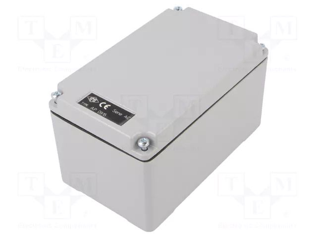 Enclosure: multipurpose; X: 92mm; Y: 152mm; Z: 86mm; aluminium; IP65 ILME ILME-AP0915