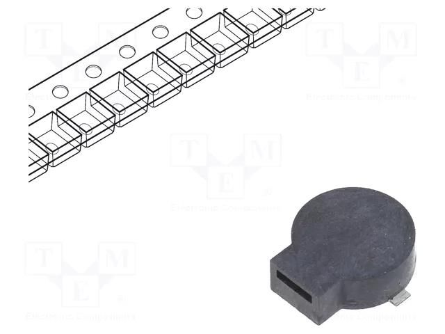 Sound transducer: electromagnetic signaller; SMD; 3200Hz; 100mA LOUDITY LD-BZEL-T31-0903-N