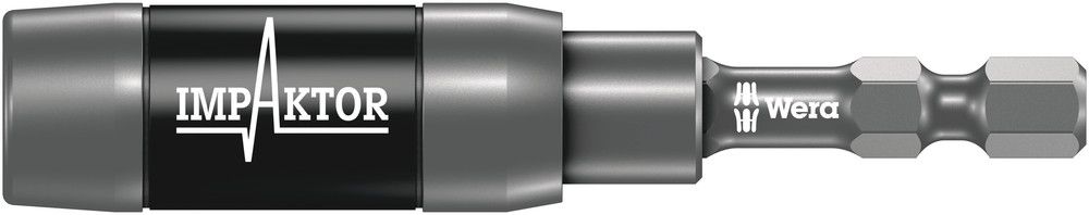 897/4 IMP R Impaktor holder with retaining ring and ring magnet, 1/4"x75, Wera 05057676001