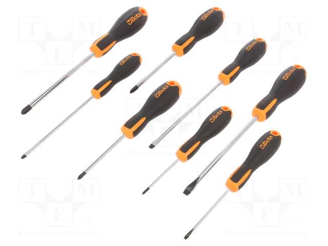 Kit: screwdrivers; Phillips,slot; EVOX; 8pcs. BETA BE1203E/D8