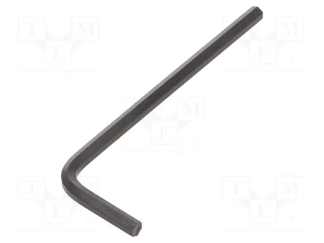 Wrench; hex key; HEX 3mm; L: 64mm BETA BE96N/3