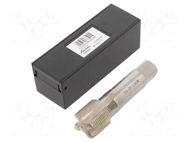 Tap; high speed steel grounded HSS-G; M24; 1.5; 90mm; 14,5mm VÖLKEL VOLKEL-66504