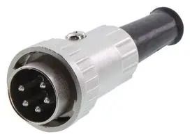 CONNECTOR, DIN, PLUG, 5 POSITION 12CL5MX