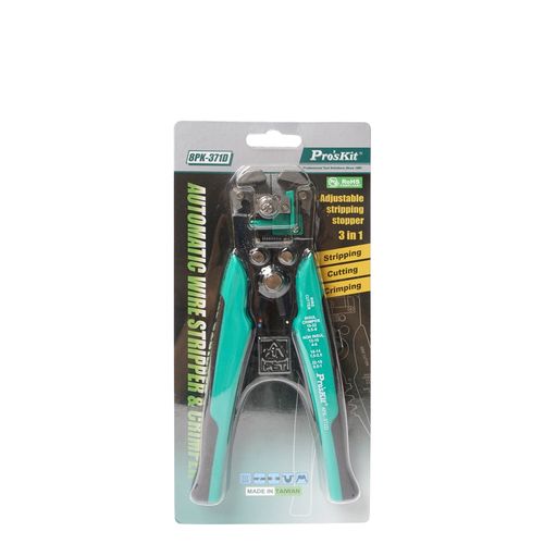 Automatic Wire Stripper & Crimper, 8PK-371D Pro'sKit 8PK-371D 4710810380617