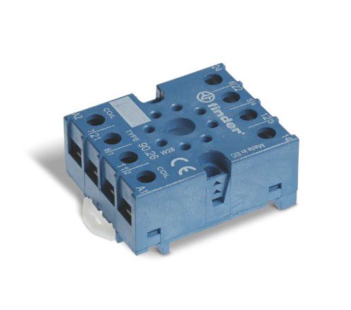 Relays accessories:socket;Mounting:DIN;Leads:screw terminals 90.26