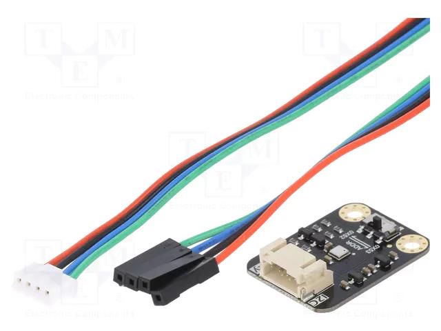 Sensor: air quality; I2C; 3.3÷5.5VDC; IC: ENS160; Gravity; 30x22mm DFROBOT DF-SEN0514