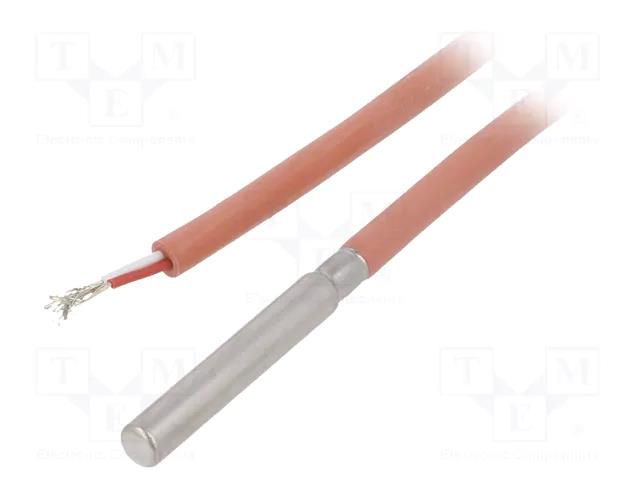 Sensor: temperature; Pt1000; cl.B; Body dim: Ø5.7x28mm; plug-in DANFOSS 084Z6039