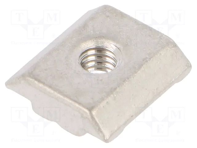 Nut; for profiles; Width of the groove: 6mm; stainless steel FATH FA-096484E