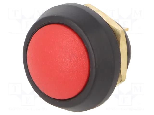 Switch: push-button; Pos: 2; SPST-NO; 0.125A/125VAC; 0.1A/50VDC ITW LUMEX SWITCH W49-112