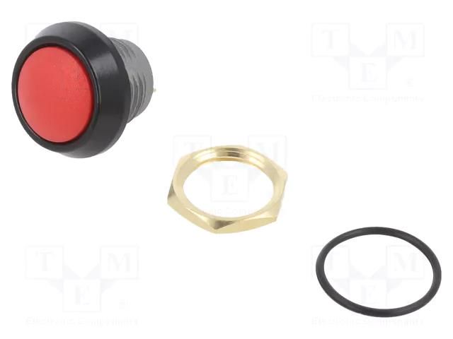 Switch: vandal resistant; Pos: 2; SPST-NO; 0.125A/125VAC; IP67 ITW LUMEX SWITCH W59M-112