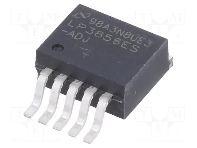 IC: voltage regulator; LDO,adjustable; 1.8÷5V; 3A; TO263-5; SMD TEXAS INSTRUMENTS LP3856ES-ADJ/NOPB