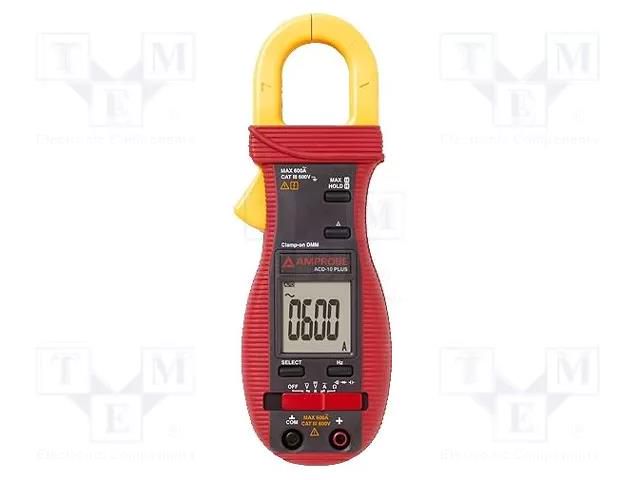 Meter: multifunction; digital,pincers type; LCD; Sampling: 3x/s BEHA-AMPROBE ACD-10PLUS