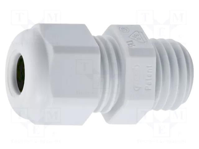 Cable gland; M25; 1.5; IP68; polyamide; grey; UL94V-0; HSK-K HUMMEL HUMMEL-1219250050