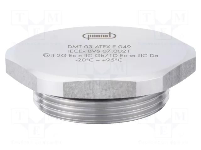 Stopper; M40; 1.5; IP68; stainless steel; V-INOX-Ex; with seal HUMMEL HUMMEL-1192400050