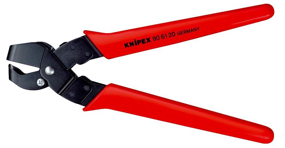 KNIPEX 90 61 20 Notching Pliers with plastic handles burnished 250 mm 90 61 20 4003773051954