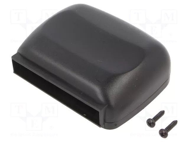 Enclosure: specialist; X: 66.5mm; Y: 79.6mm; Z: 27.2mm; ABS; black MASZCZYK KM-126BK