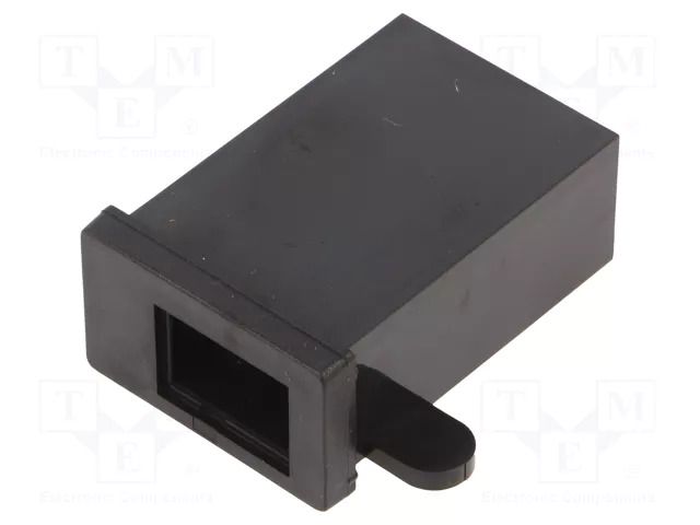 Enclosure: specialist; X: 34.6mm; Y: 54.2mm; Z: 32.2mm; ABS; black MASZCZYK KM-58BO/BK
