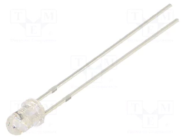 LED; green; 3mm; blinking; 5800÷7000mcd; 30°; 3÷5VDC; 20mA; 6.8Hz OPTOSUPPLY OSG5DP3131A-6.8HZ