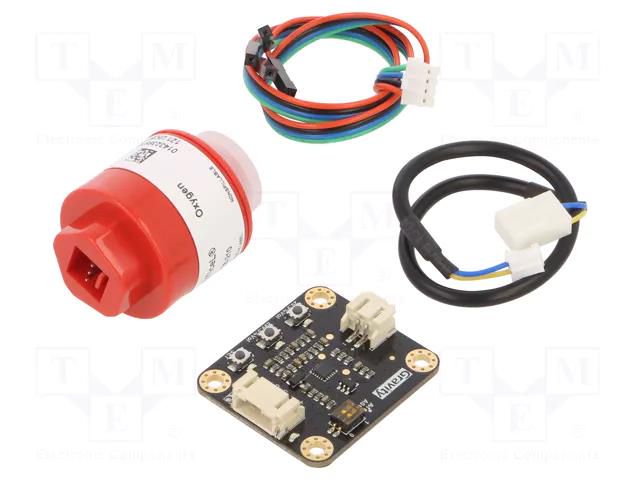 Sensor: gas level; oxygen (O2); electrochemical; Gravity,I2C DFROBOT DF-SEN0496