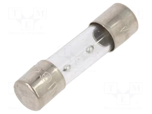Fuse: fuse; 3.15A; 250VAC; time-lag; glass; 5x20mm; TSC; brass; bulk OPTIFUSE TSC-3.15A