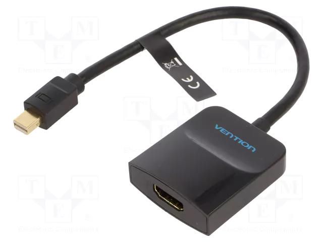 Converter; HDMI socket,mini DisplayPort plug; Len: 0.15m VENTION HBCBB