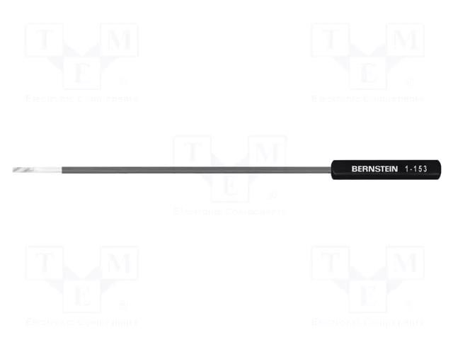 Trimmer; Blade length: 130mm; Overall len: 175mm; Bit: slot BERNSTEIN BRN-1-153