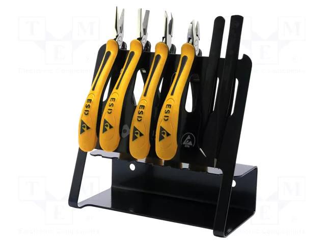 Kit: general purpose; Kit: tweezers,stand,pliers; ESD; 6pcs. BERNSTEIN BRN-3-960-VC