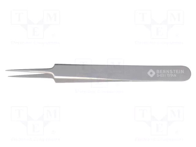 Tweezers; 110mm; Blades: narrowed; Blade tip shape: sharp BERNSTEIN BRN-5-031