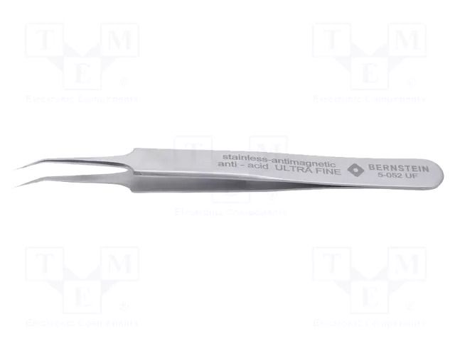 Tweezers; 110mm; Blades: narrowed; Blade tip shape: sharp BERNSTEIN BRN-5-052-UF