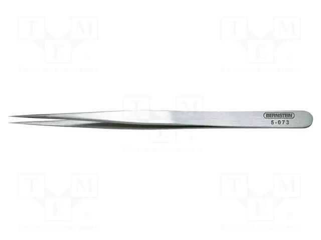 Tweezers; 140mm; Blade tip shape: sharp; universal BERNSTEIN BRN-5-073