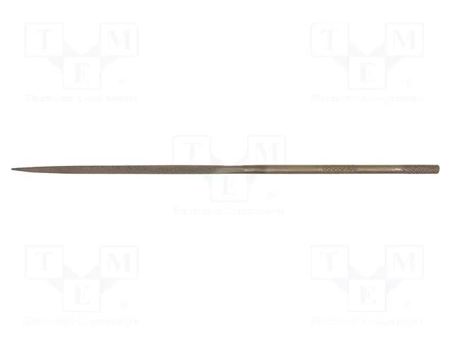 File; needle; square; 140mm BERNSTEIN BRN-5-206