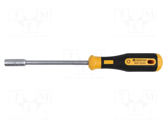 Screwdriver; 6-angles socket; Blade length: 125mm BERNSTEIN BRN-6-107