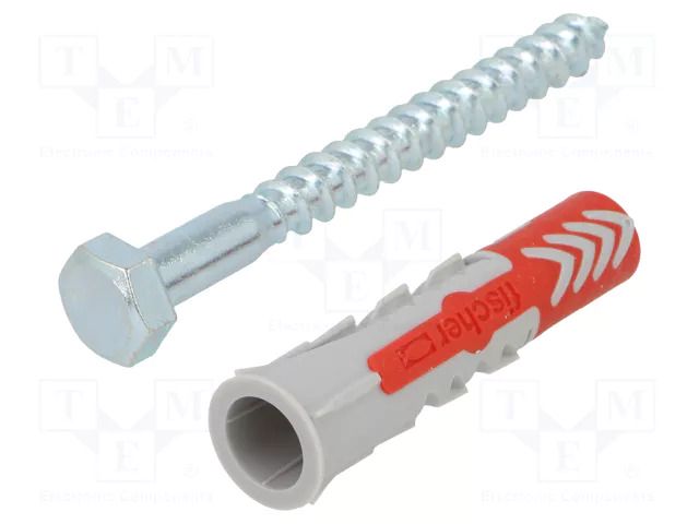 Plastic anchor; with screw; 12x60; DUOPOWER; 10pcs; 12mm FISCHER FISCHER-538248