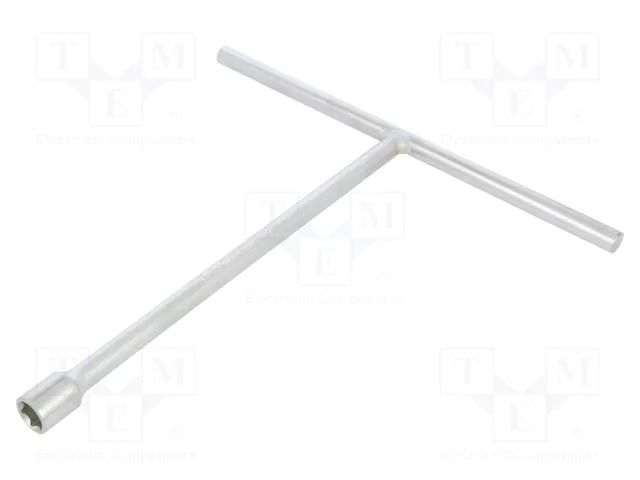 Wrench: socket spanner; 12mm; Chrom-vanadium steel; L: 250mm KING TONY KT-118512M