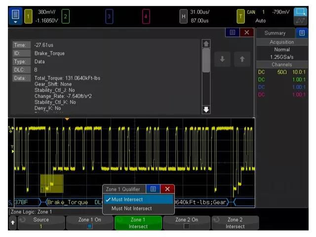 Test acces: software; Application: InfiniiVision 3000 X-SERIES KEYSIGHT D3000AUTB