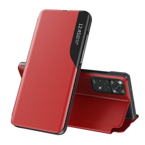 Eco Leather View Case Elegant Flip Cover Stand Function Xiaomi Redmi Note 11 Pro + 5G / 11 Pro 5G / 11 Pro Red, Hurtel 9145576257463 9145576257463