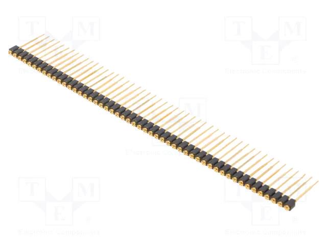 Connector: pin strips; pin header; female; PIN: 50; straight; THT FISCHER ELEKTRONIK MK13.50GX2