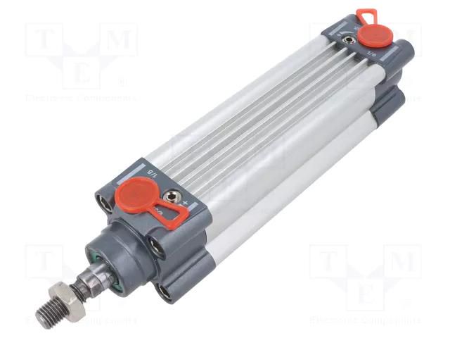 Profile cylinder; Piston diam: 12mm; Piston stroke: 80mm; 1÷10bar PNEUMAT FMS032.0080.00