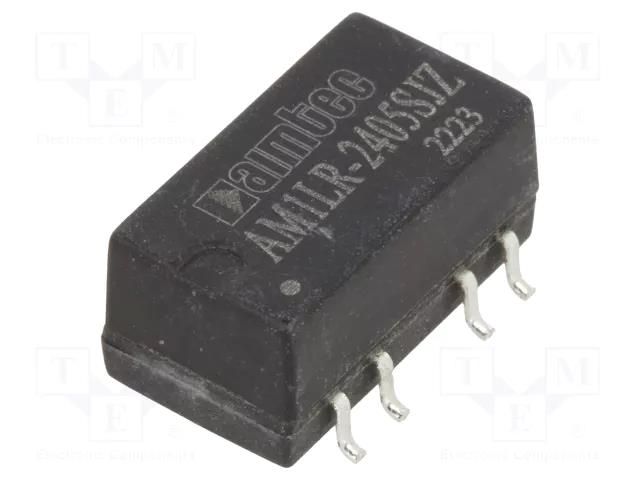 Converter: DC/DC; 1W; Uin: 22.8÷26.4VDC; Uout: 5VDC; Iout: 200mA; SMT AIMTEC AM1LR-2405SJZ