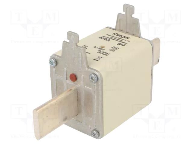 Fuse: fuse; 400A; 500VAC; gG; industrial; NH3C HAGER LNH3400M