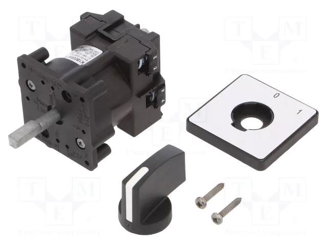 Switch: cam switch; Stabl.pos: 2; 12A; 0-1; for building in; Pos: 2 SCHNEIDER ELECTRIC K1B002ALH